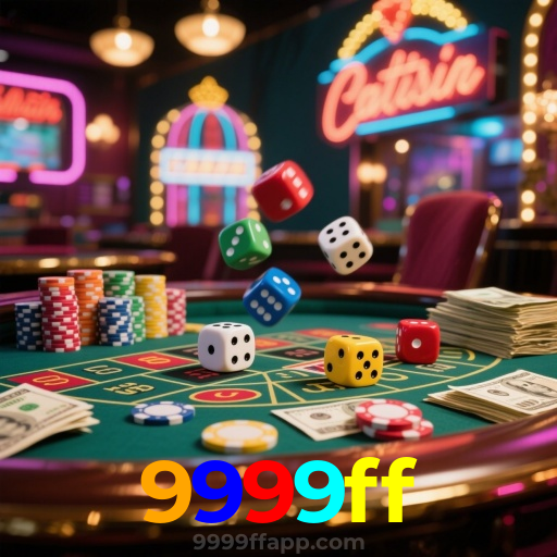 9999ff: Jogos de Mesa ao Vivo - Imersão Total, Slots - Grandes Prêmios, Roleta - Altas Chances
